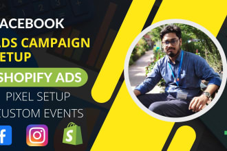 be your facebook ads instagram ads shopify ads specialist