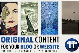 write factual conspiracy theories content for your
