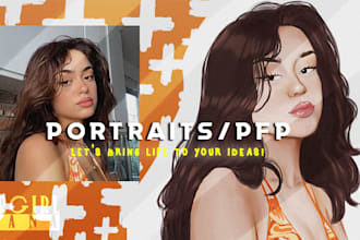 create a HQ portrait and profile picture