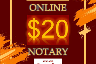 notarize your documents online, US notary public