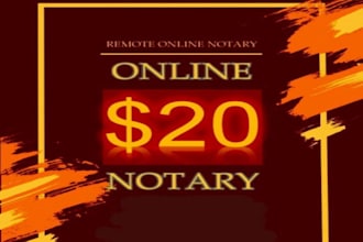 notarize your documents online, US notary public