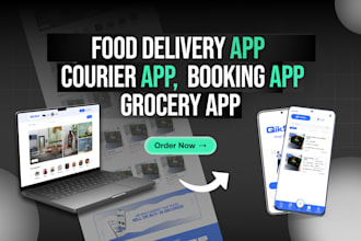 build food delivery or courier app