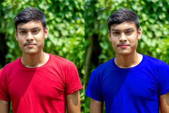 change color of anything and product photo editing