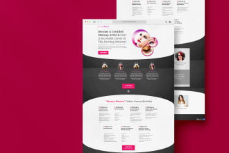 create clickfunnel landing page and fix any existing issues