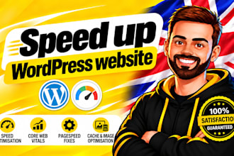 do wordpress speed optimization to improve pagespeed and core web vitals