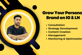 grow your personal brand on linkedin and instagram