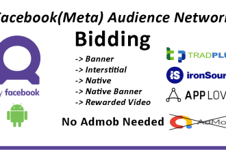 implement facebook bidding of all ad formats in android app