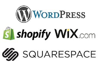 fix shopify, wordpress, squarespace, wix, errors