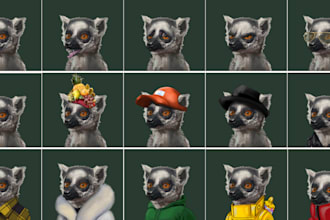 design game character and nft collection