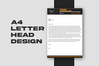 do minimal letterhead design