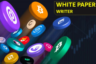 write white paper on crypto tokens, nft, blockchain, cryptocurrency, gaming