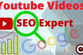 do super fast organic youtube videos SEO expert