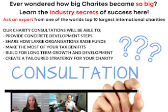 help small to medium sized charities grow sustainably