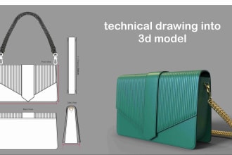 do create 3d bag design