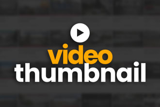 create an eye catching video thumbnail
