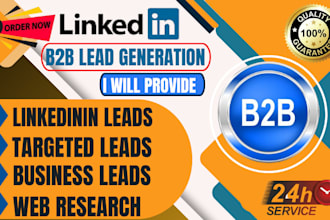 do perfect b2b lead generation email list data scrapping bussiness leads