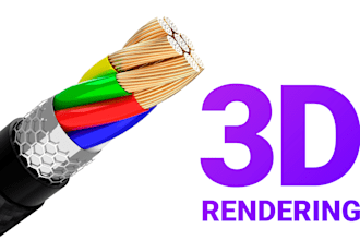 do quality 3d rendering of your product for amazon or bol