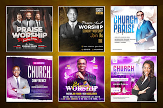 design unique flyer, church flyer or event flyer