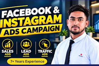 be your facebook ads manager,fb ads campaign,instagram ads