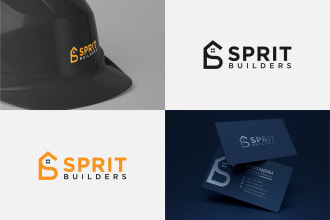 design real estate construction property realtor business logo