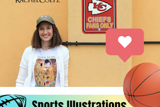 create some awesome sports illustrations