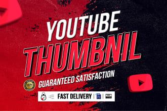 design you professional youtube thumbnails and podcast thumbnails maker