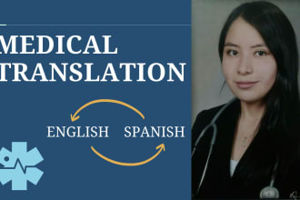 translate medical content to english or spanish