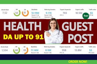 write health guest post and seo healthy food manual backlink