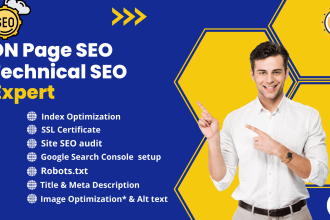 do wordpress website technical and indepth onpage SEO optimization
