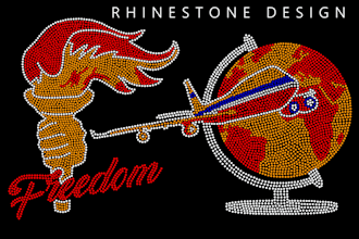 awesome rhinestone design for you