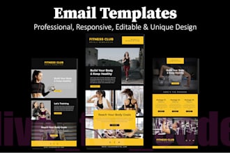 design creative email template