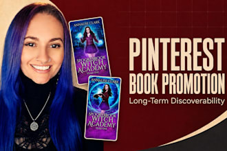 create and publish SEO pinterest pins for your book