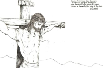 illustrate a picture from the bible