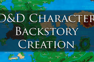 write your dungeons and dragons character backstory