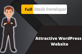 design a catchy attractive wordpress site