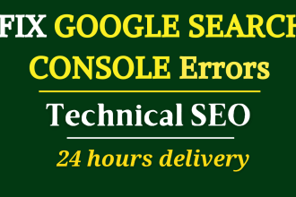 fix google search console errors and index coverage issue