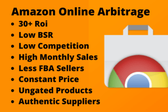 do amazon fba online arbitrage product research for USA