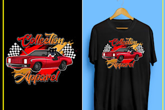 do a creative design for t shirt logo