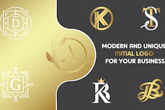 do modern, luxury versatile initial trendy logo designs