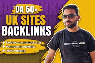 provide high da dofollow SEO UK backlinks from high domain authority websites