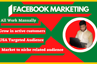 do organic facebook promotion for any business