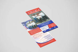 design or redesign political campaign palm card, push card