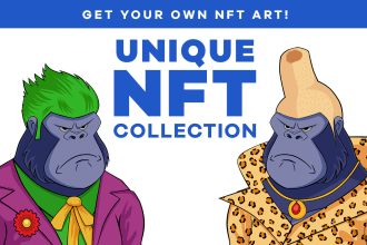 create a unique nft collection art up to 10k
