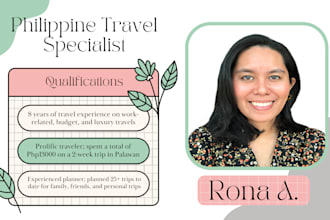 plan your philippine vacation