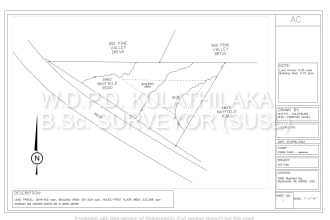 draw contours using google earth