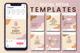 design social media post, story templates, quotes, ads