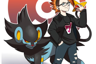 draw you as a pokemon trainer