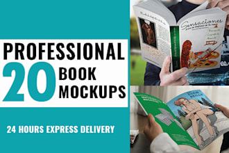 turn your book into a 3d rendition of the book