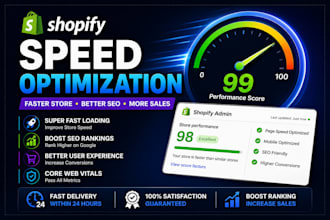 shopify speed optimization and increase shopify performance
