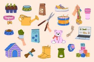 draw stickers vector art illustration collection